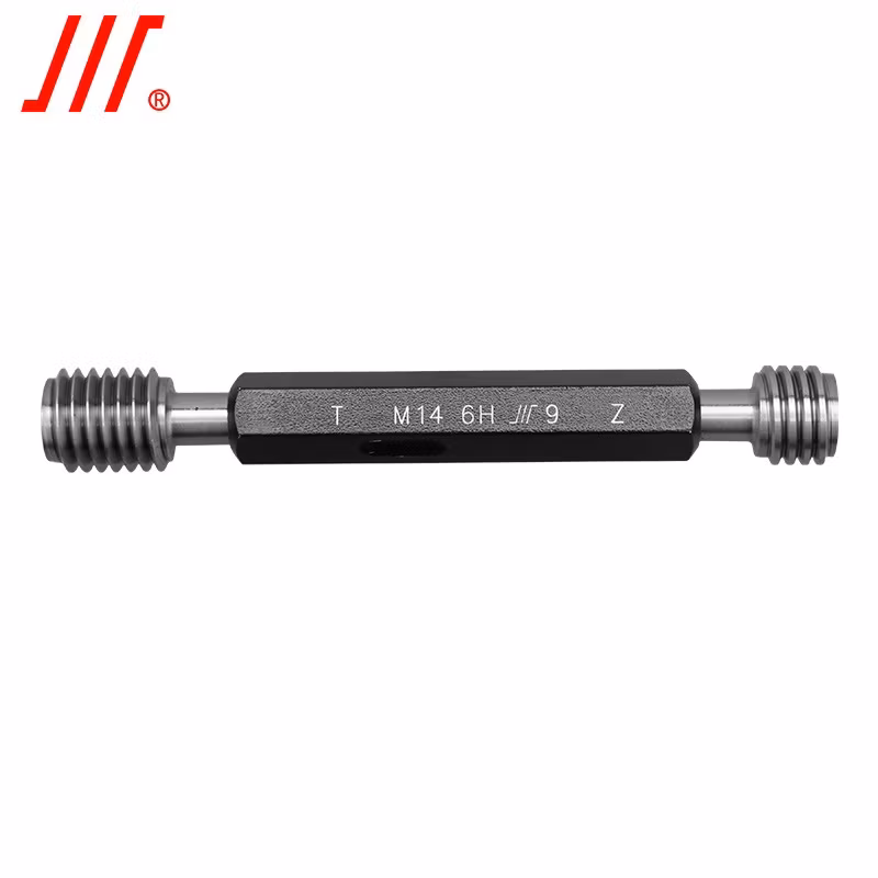 成量螺纹止通规塞m3m4m5m8m10m14m20规牙规子m6h测量工具m12*1.5 CL015 M14*2.0 6H TZ