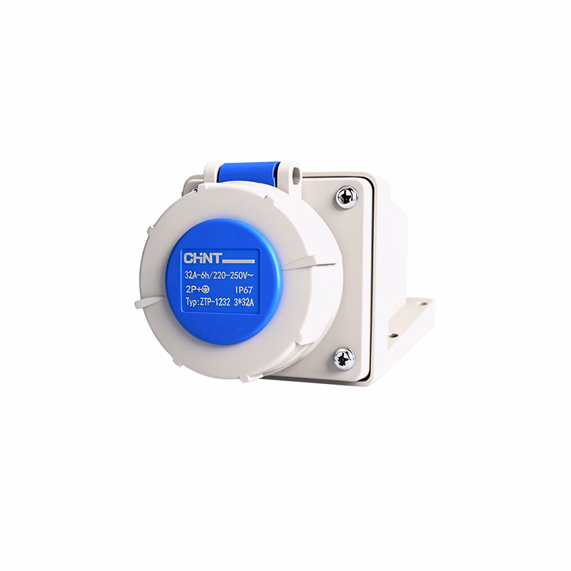 ZTP-1232-3-32A | 正泰 IP67明装插座3*32A