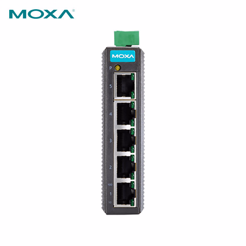 EDS-205 | 摩莎（MOXA） 5口非网管百兆工业以太网交换机