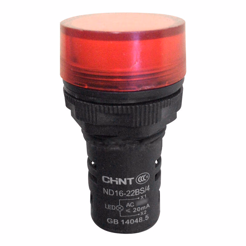 ND16-22BS/4 380V 红 | 正泰 信号指示灯